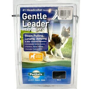 PetSafe Gentle Leader Headcollar For Dogs Medium Stops Pulling with Training DVD